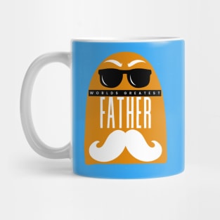 Worlds Greatest Father Father's Day sunglasses Fritts Cartoons Mug